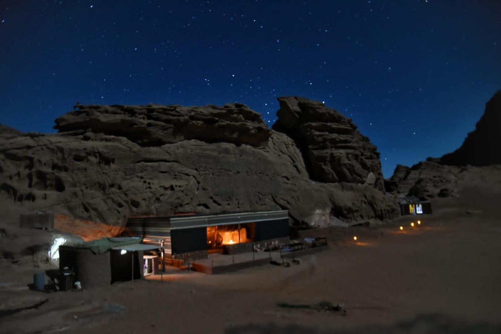 Hotel Um Sabatah Camp Wadi Rum Exterior foto